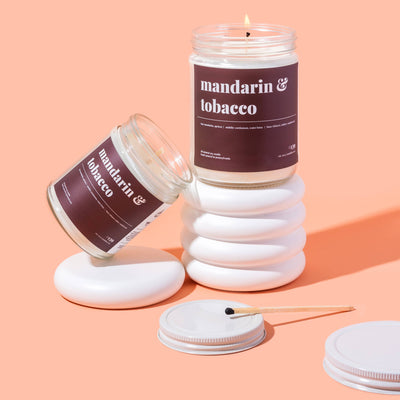 Mandarin & Tobacco Candle