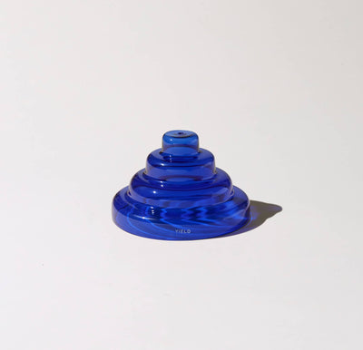 Glass Meso Incense Holder - Cobalt (sale!!)