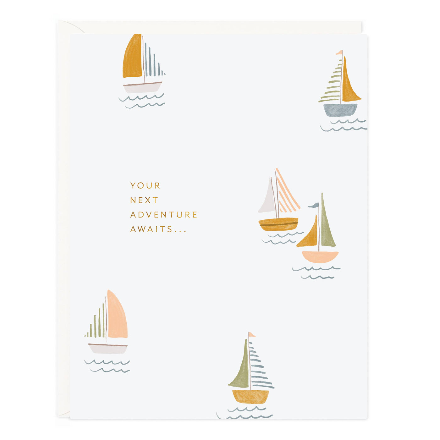 Next Adventure Sailboat Card