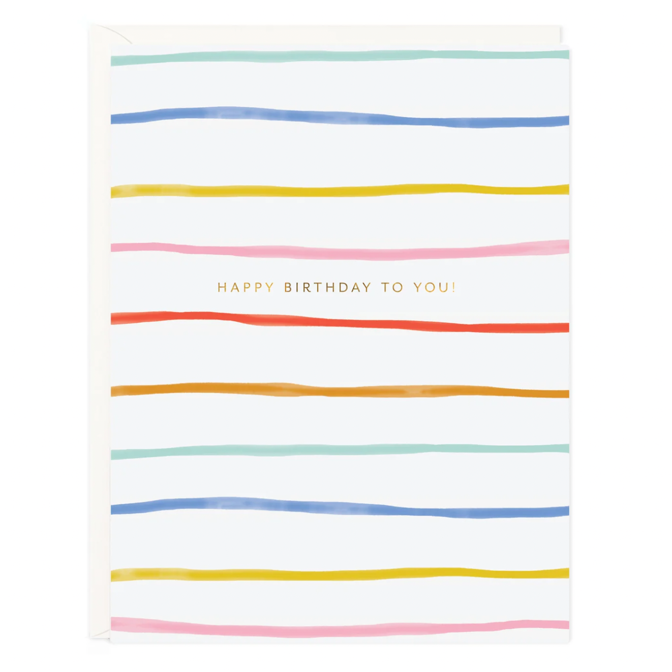 Birthday Stripes Card