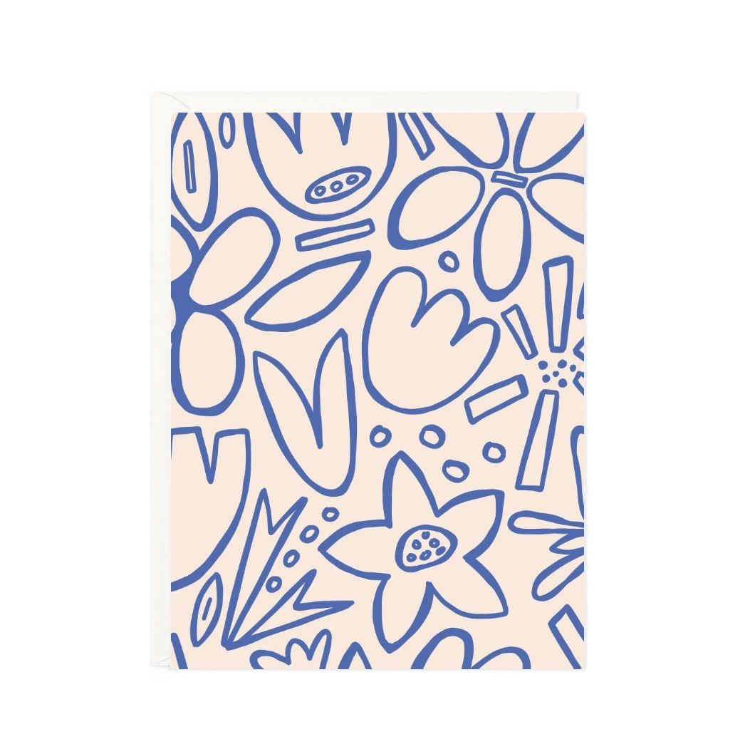 Garden Floral Mini Card