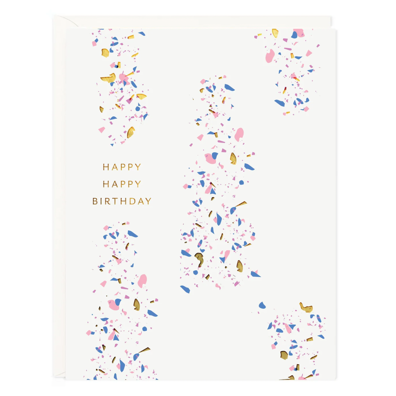 Happy Birthday Confetti Card