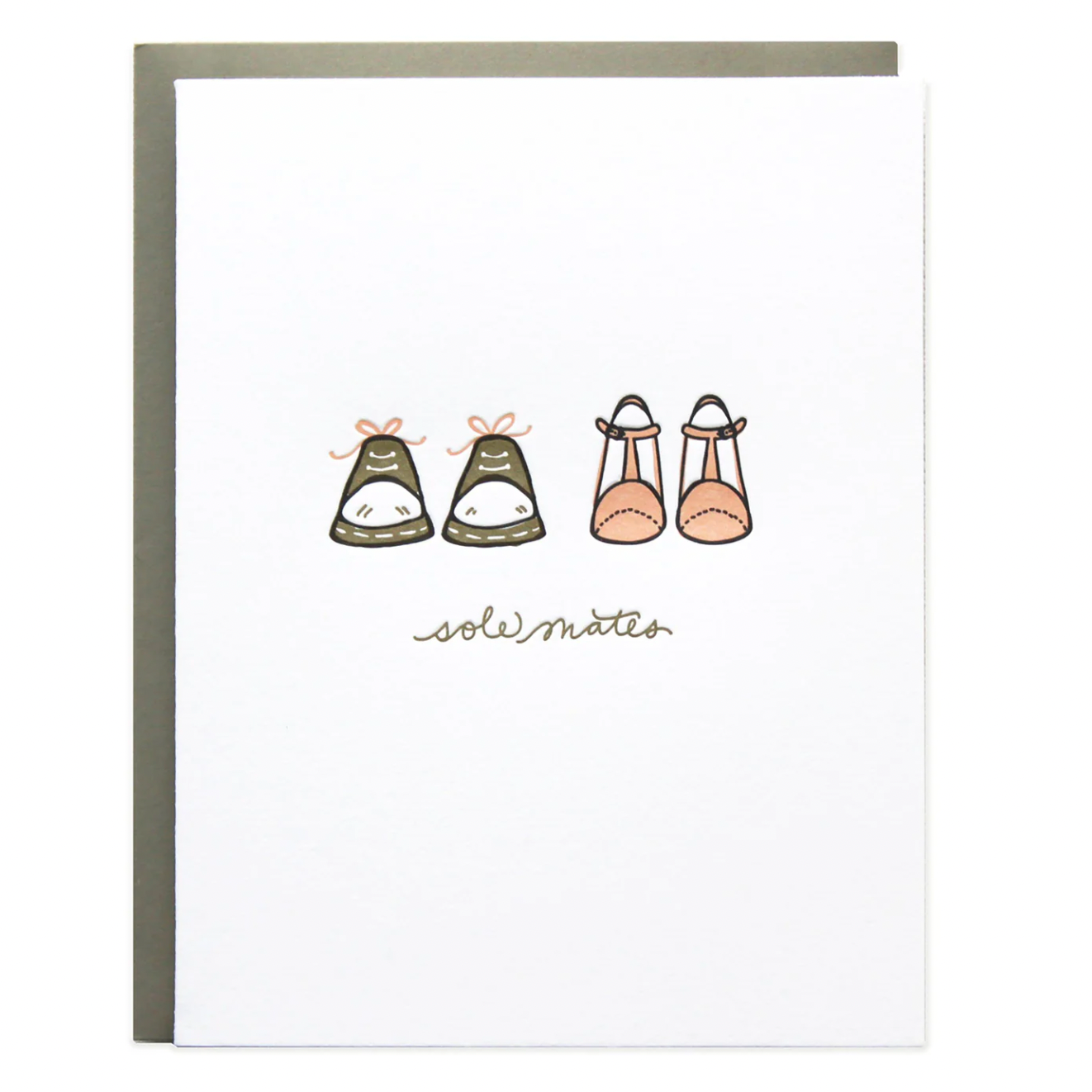 Sole Mates Greeting Card