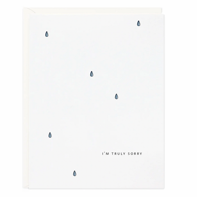 Truly Sorry Greeting Card