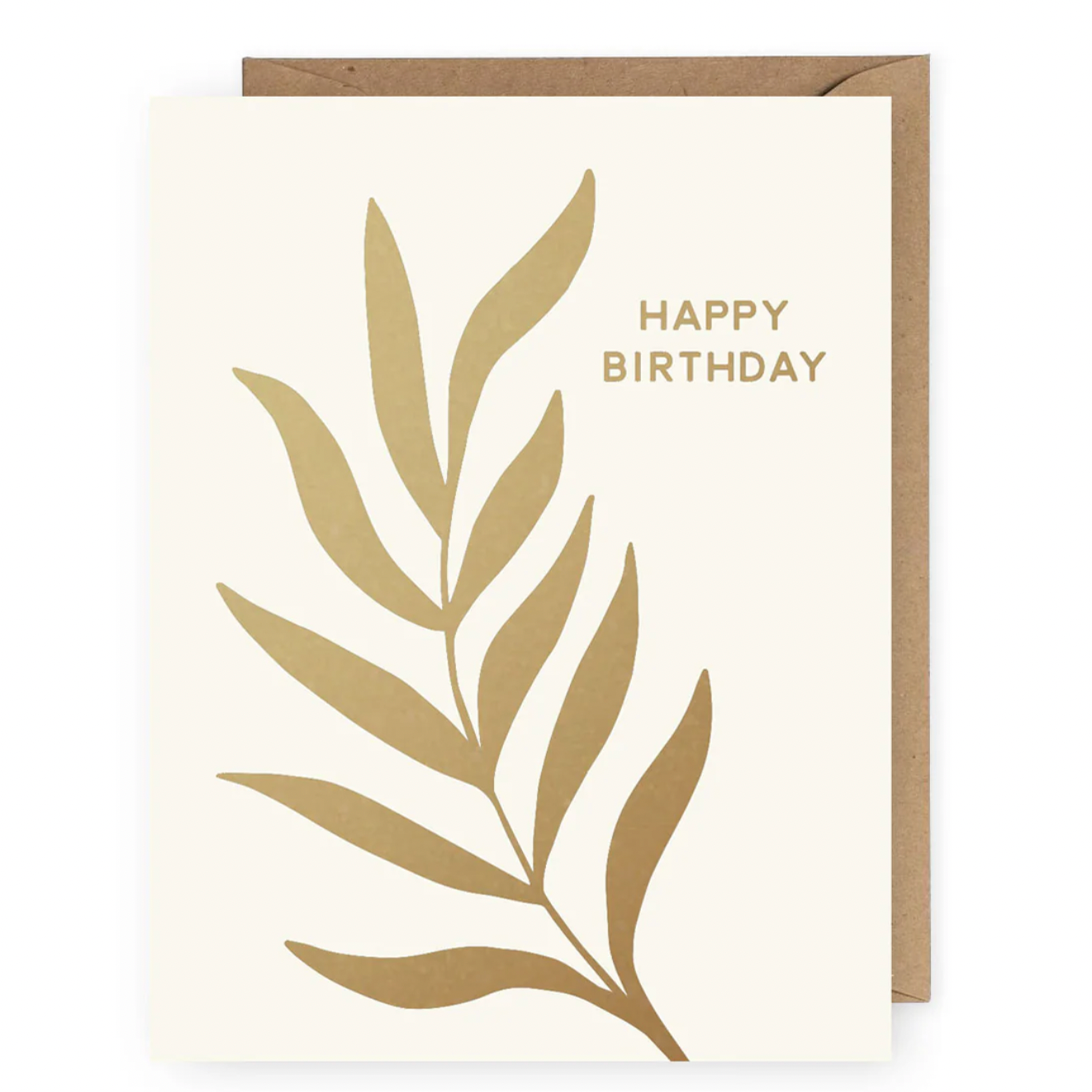 Happy Birthday Foil Card