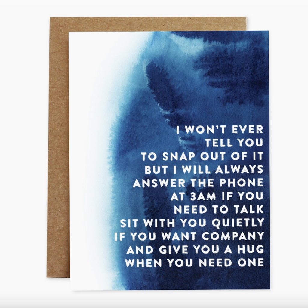 Always Be There Card by Rhubarb Paper Co