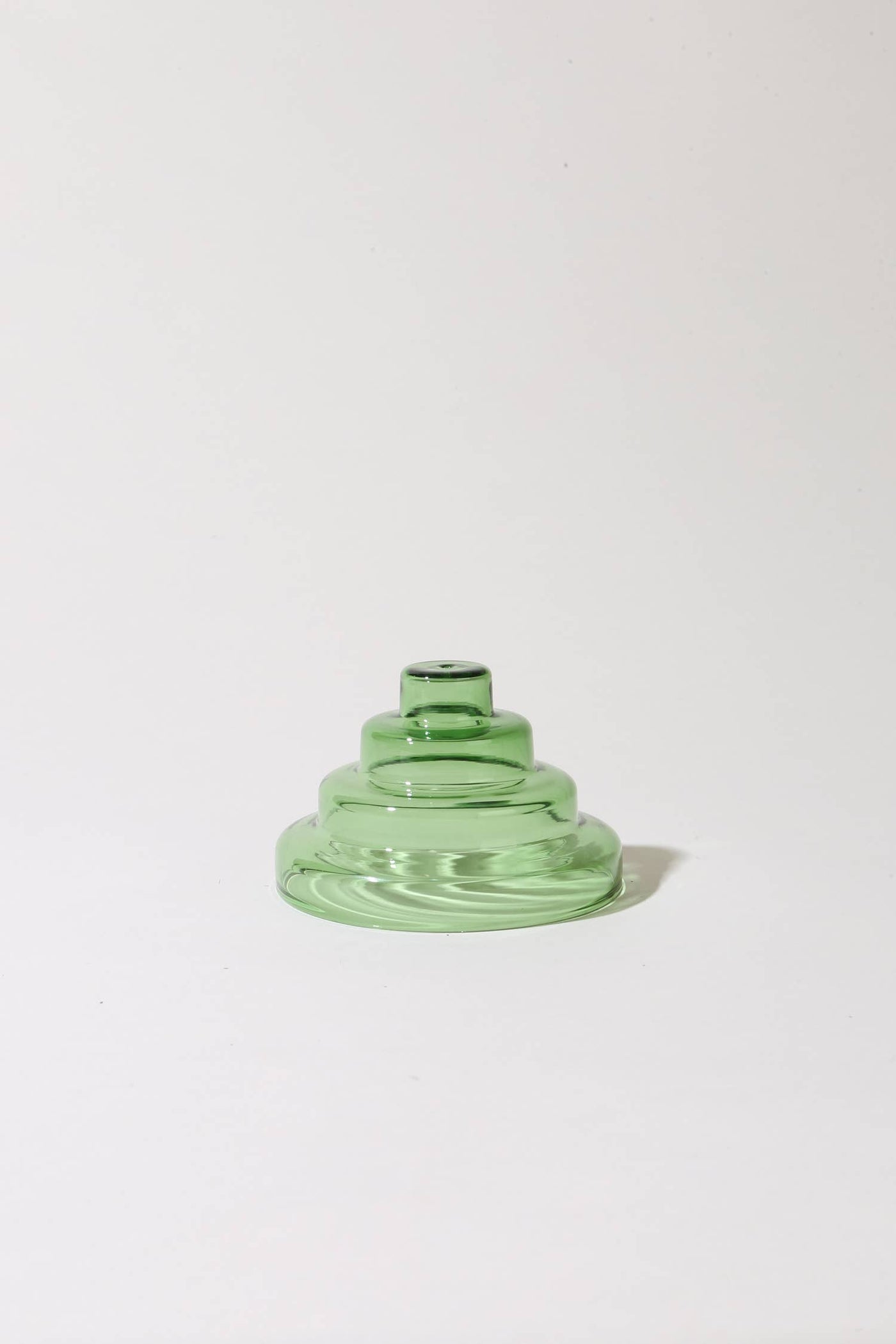 Glass Meso Incense Holder - Verde