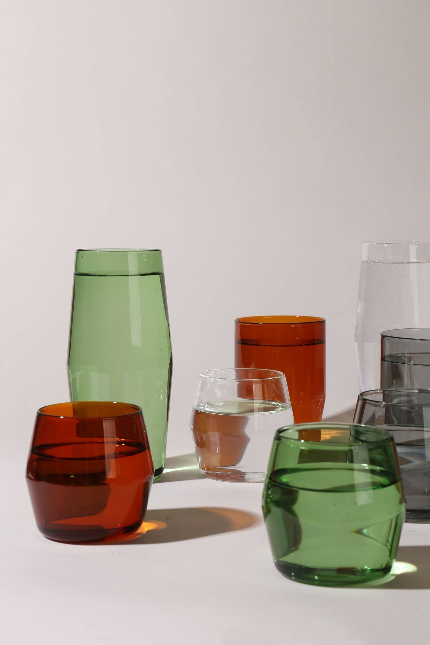 16 oz Century Verde Glass Set