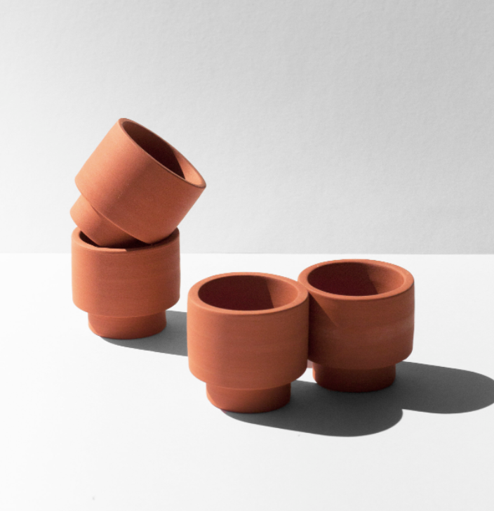 guten co: terra cotta limatus cup