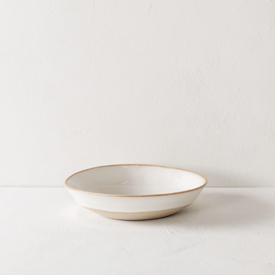 minimal pasta bowl | stoneware