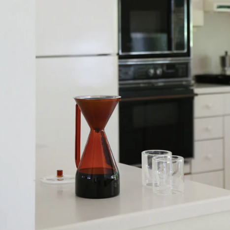 amber pour over carafe