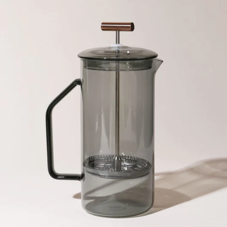 YIELD Glass French Press - Grey
