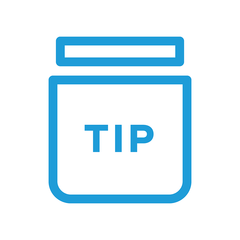 Tip Cup Single Unit